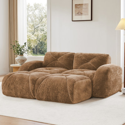 Comfortable U-shaped Sofas, Velvet Upholstery, Modern Design, Perfect For Living Rooms
