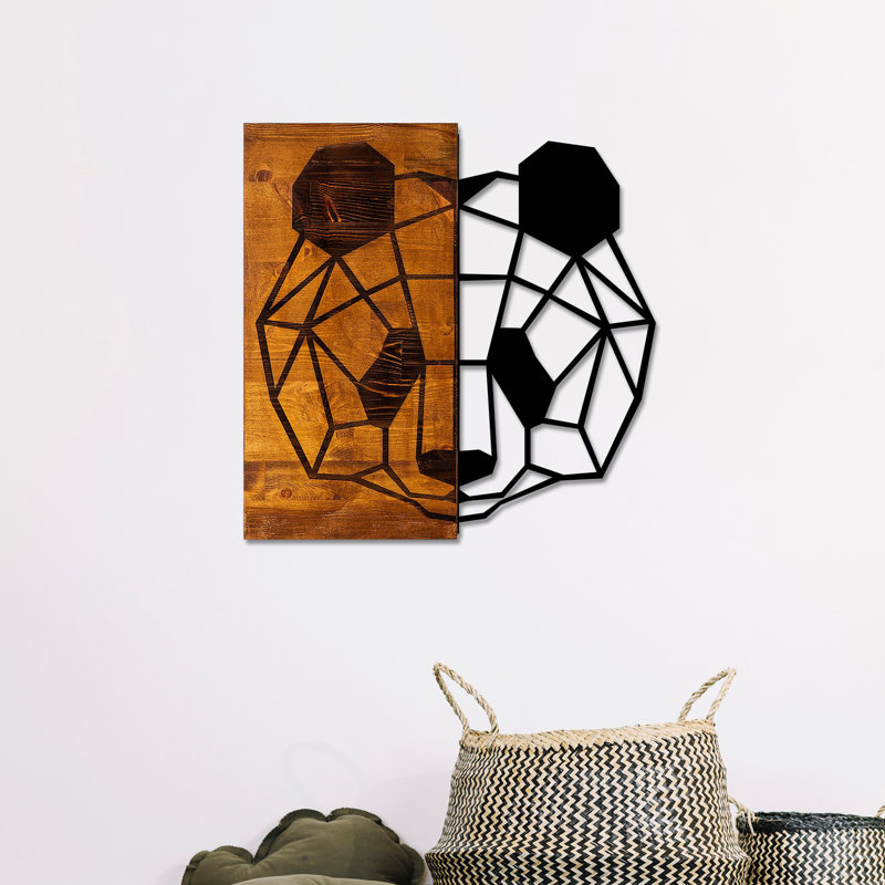 Animals Wall Decor on Solid Wood
