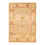 Classic One-of-a-Kind 4' 9" x 6' 10" Hand Knotted Area Rug