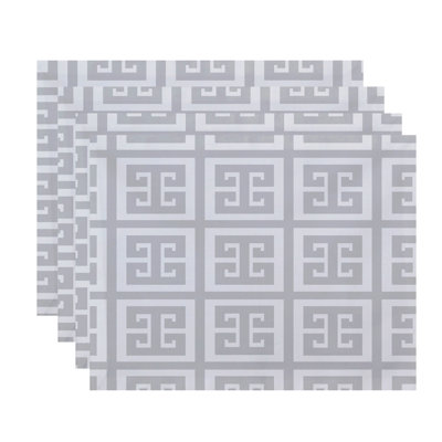 Diggines Polyester Geometric Rectangle Placemat