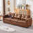 Faux Leather - Dark Brown