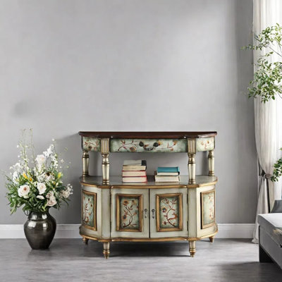 Solid  Wood Entrance  Cabinet