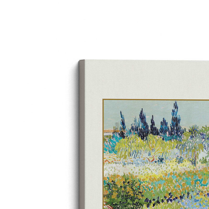 Jardin Van Gogh à Arles, Toile tendue, H 36 po x l 24 po x P 1,25 po