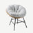 Outdoor  Papasan Chair Set