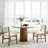 Upholstered Dining Chairs With Rectangular Cushion Back