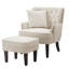 Fauteuil capitonné et repose-pieds HIMO de 28,3 po de largeur-61807964