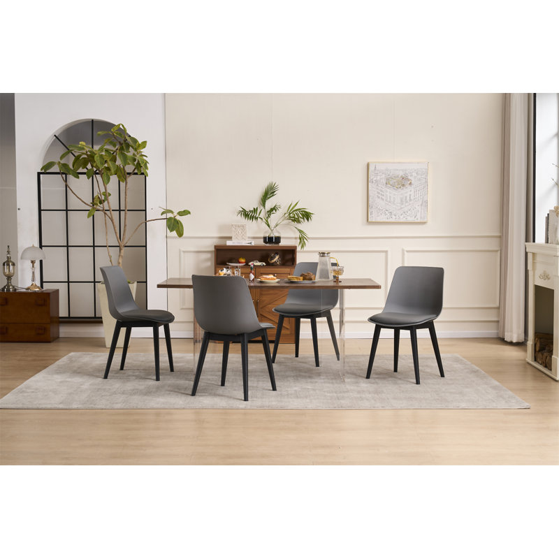 Chaise de salle à manger (chaise incluse seulement), Gris
