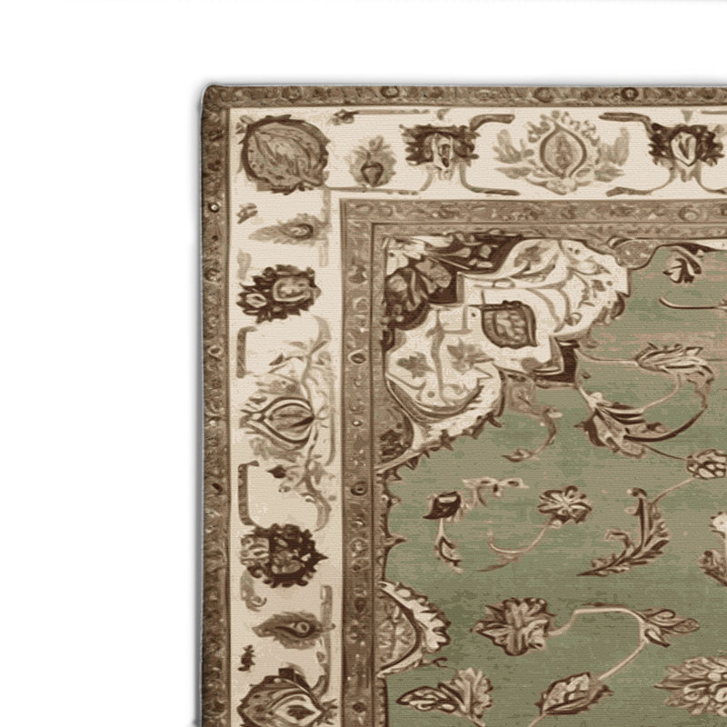 Tapis d'intérieur et d'extérieur Tabriz, Rectangulaire 8 pi x 10 pi