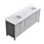Meuble-lavabo autoportant avec cadre double en bois massif 84 po-1697104694-1697104695