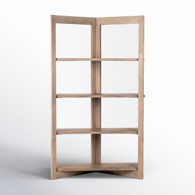 Siya Narrow Corner Bookcase