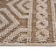 Tapis tissé et géométrique 6 x 9 - à teindre, ne perd pas ses poils, pour une mise en valeur intérieure / extérieure, durable