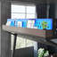 Lit superposé double avec tablettes de rangement, structure de lit superposé en métal avec lumière DEL et ports USB pour enfants, adolescents. Noir-133343149