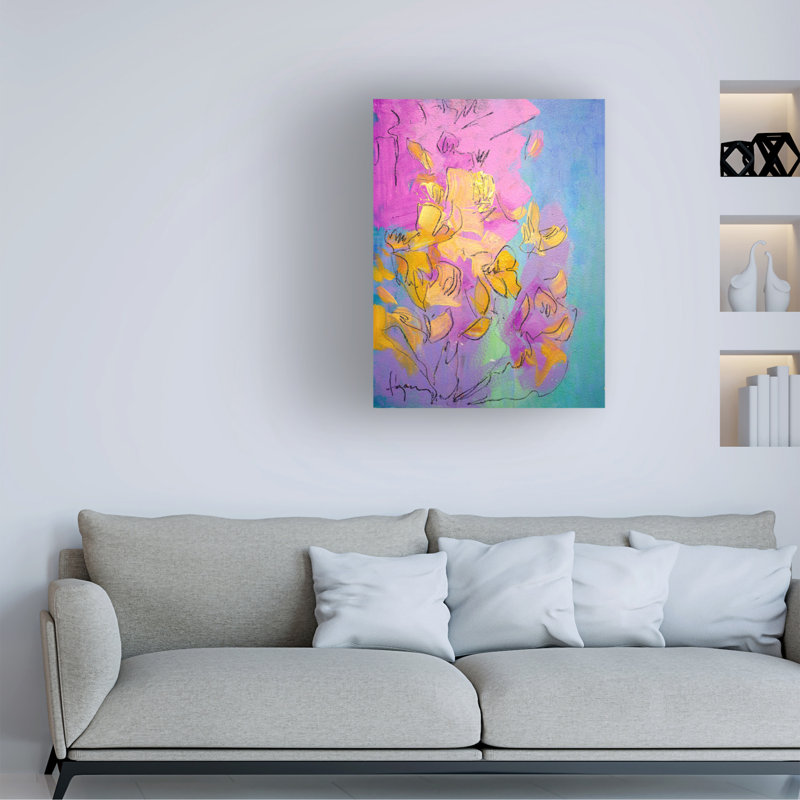 «Dancing Heart» sur impression sur toile, H 32 po x l 24 po x P 2 po