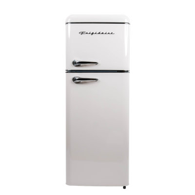 Frigidaire 7.5 Cu. Ft. Top Mount Retro Refrigerator Freezer Combo, Apartment Size Upright Fridge Freezer — FIN-0018126 | Fridge.com