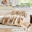 Tie-Dye Faux Rabbit Fur & Flannel Weighted Throw Blanket, Ultra Soft & Cozy for Sofa Couch Bed-125287876-125287882