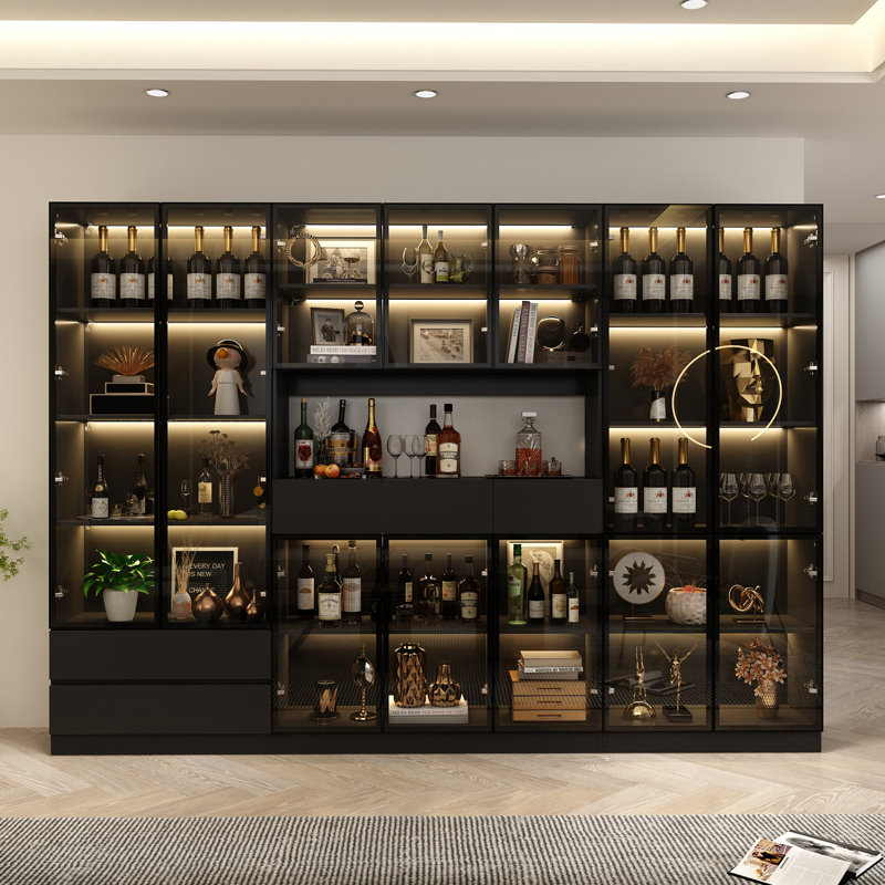 Besser 78.7'' Kitchen Pantry, Black
