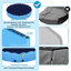 Grande piscine pliable pour chien avec arroseur-109918655