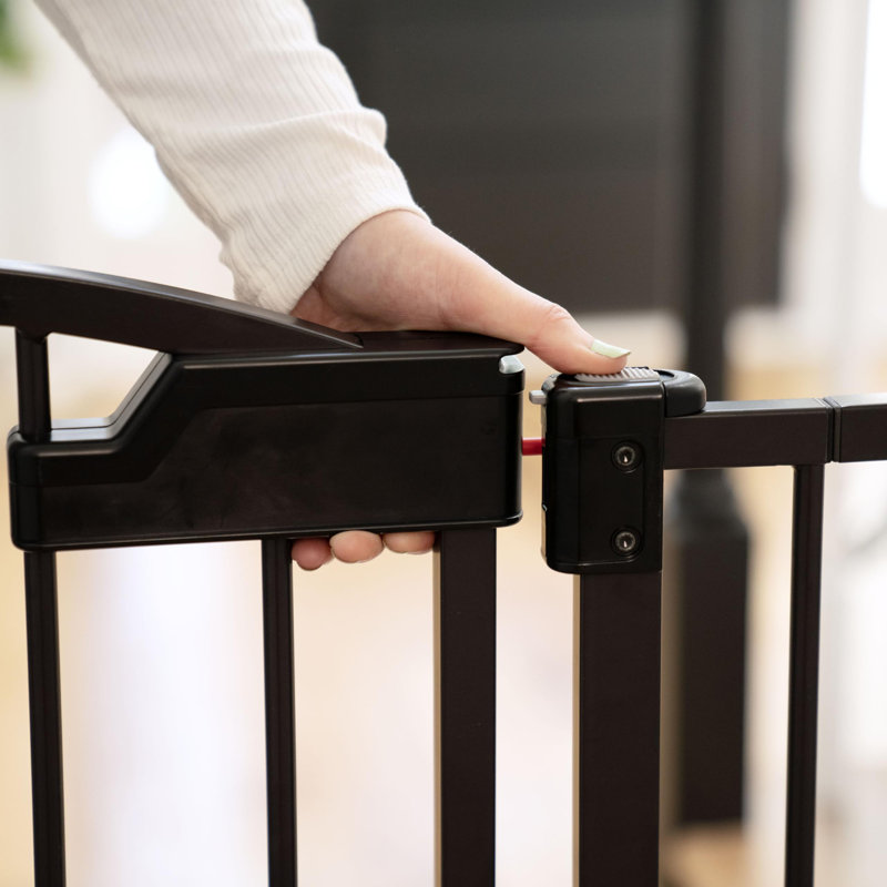 Barrière pour bébé et animal 33 po de hauteur, Espresso