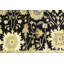 Tapis oriental noir Oushak Chobi-163255588