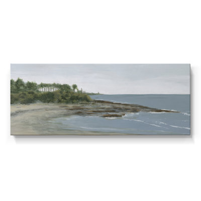 Tidal Sands I- Gallery Wrapped Canvas -Ready to Hang