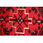 One-of-a-Kind 3'2" X 5' New Age Wool Area Rug in Red