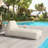 Chaise Lounge Beige