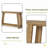 Narrow Sofa Table,Two-Tier Console Table,Wooden Entryway Table