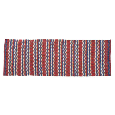 Jaykob Cotton Striped Indoor Rug