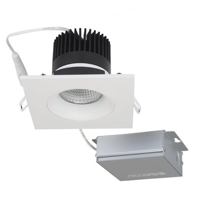 3.5'' 12 Watt Dimmable Air-Tight IC Rated LED Canless Recessed Lighting Kit