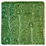 Peacock Feather Throw
