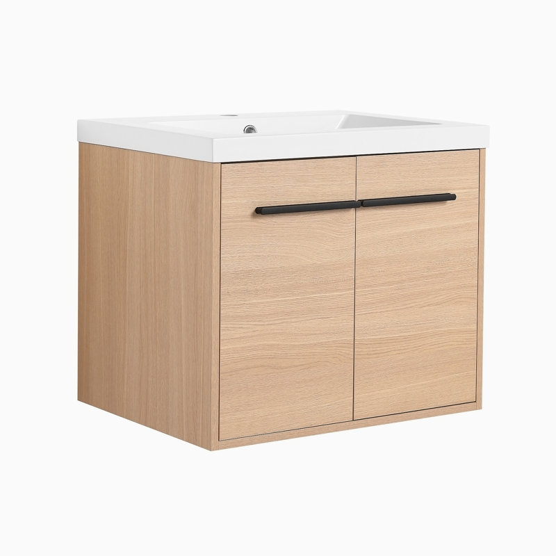 Meuble-lavabo simple avec plateau 23,62 Cahokia