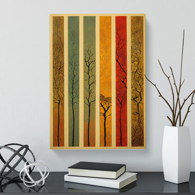 Tree Scroll - Wrapped Canvas