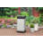 Keter Rockford 39 Gallon Manual Lift Waste And Recycling Trash Bin With Drip Tray Made of Durable Weather-resistant Resin - Grey-29557309