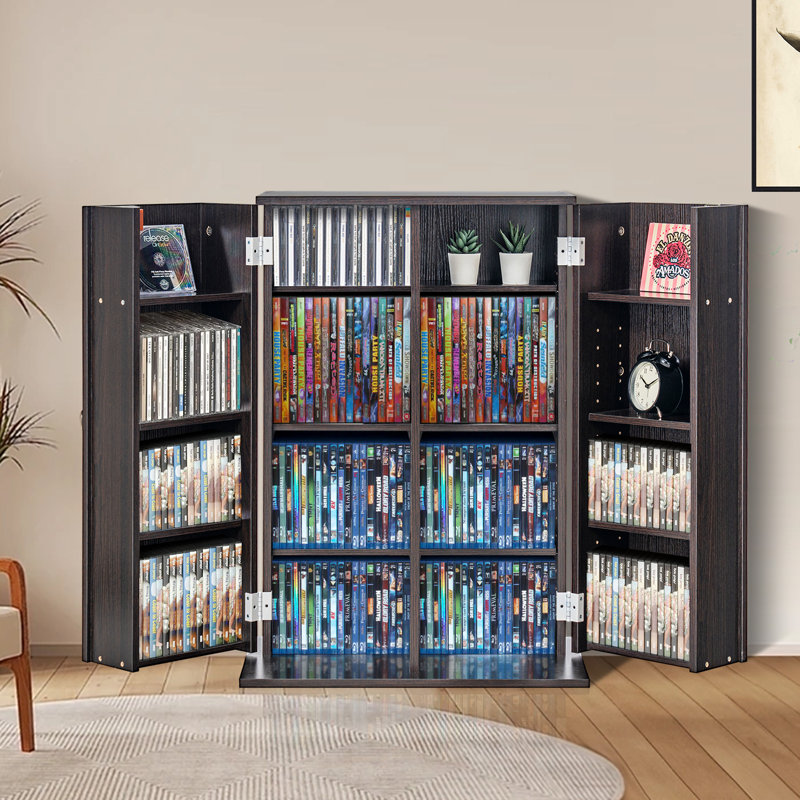 Wood 18cm H Media Shelves