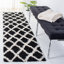 Tapis noir / blanc Alberthe-420907962