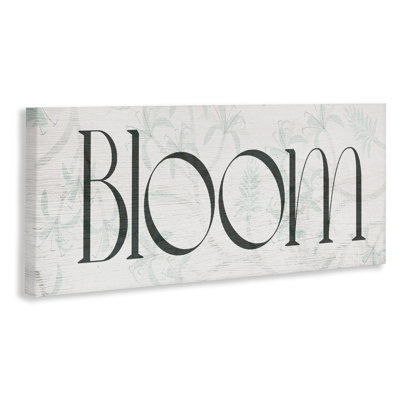 Bloom on Faded Florals Canvas, design by Lil' Rue