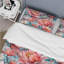 Ensemble de housse de couette Blue and Pink Poppies Expression-409255125