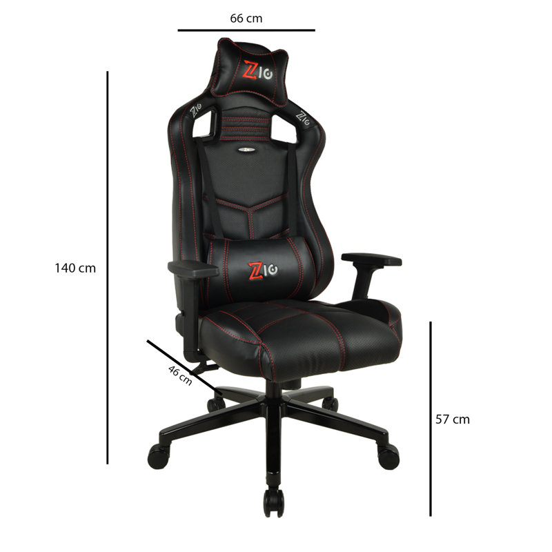 Fauteuil de jeu Zio, Noir
