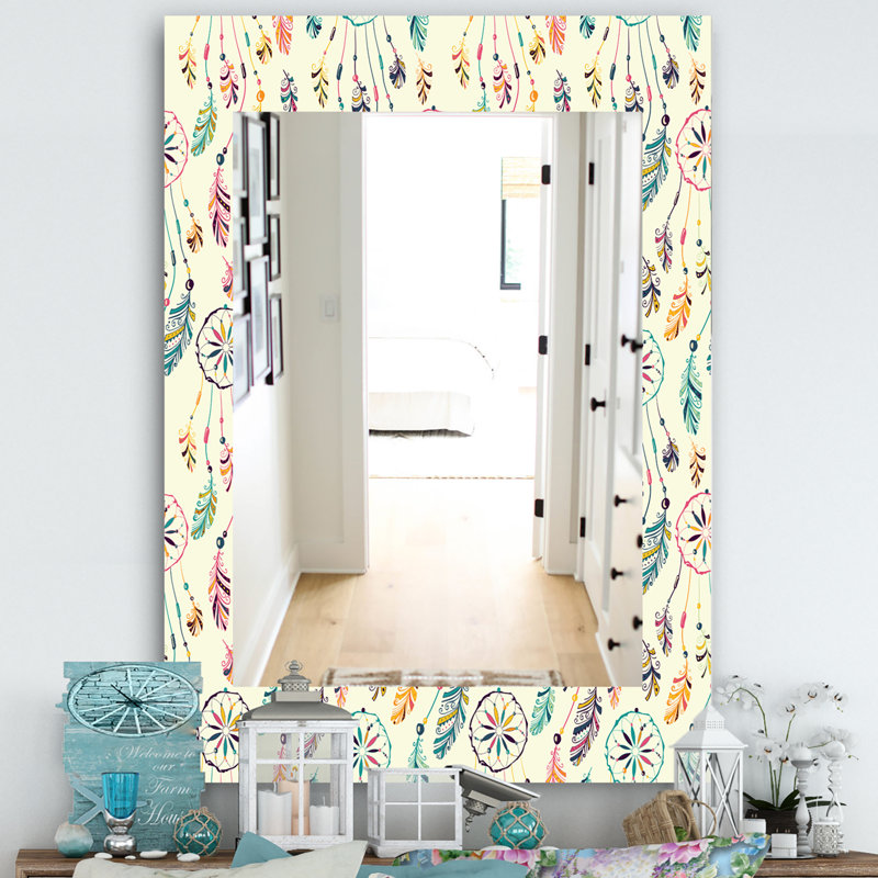 Miroir de salle de bain/meuble-lavabo plumes 25, H 24 po x l 32 po