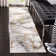 Swindle Abstract Grey/Gold Area Rug