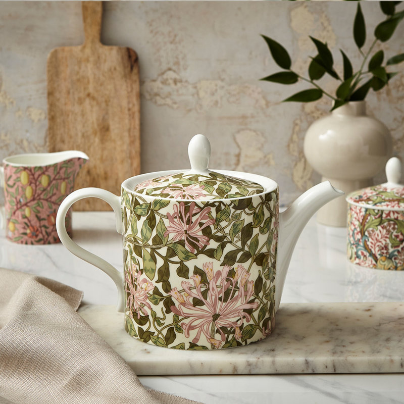 Teapot, 2 Pt (Honeysuckle)