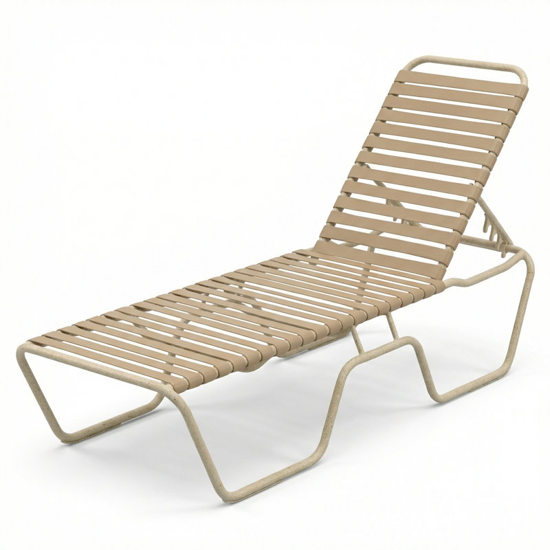 Chaise sans accoudoirs, Sangle de chameau / Sandea