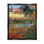 «Flower Garden Van Gogh Vivid», peinture encadrée sur toile flottante par One1000paintings