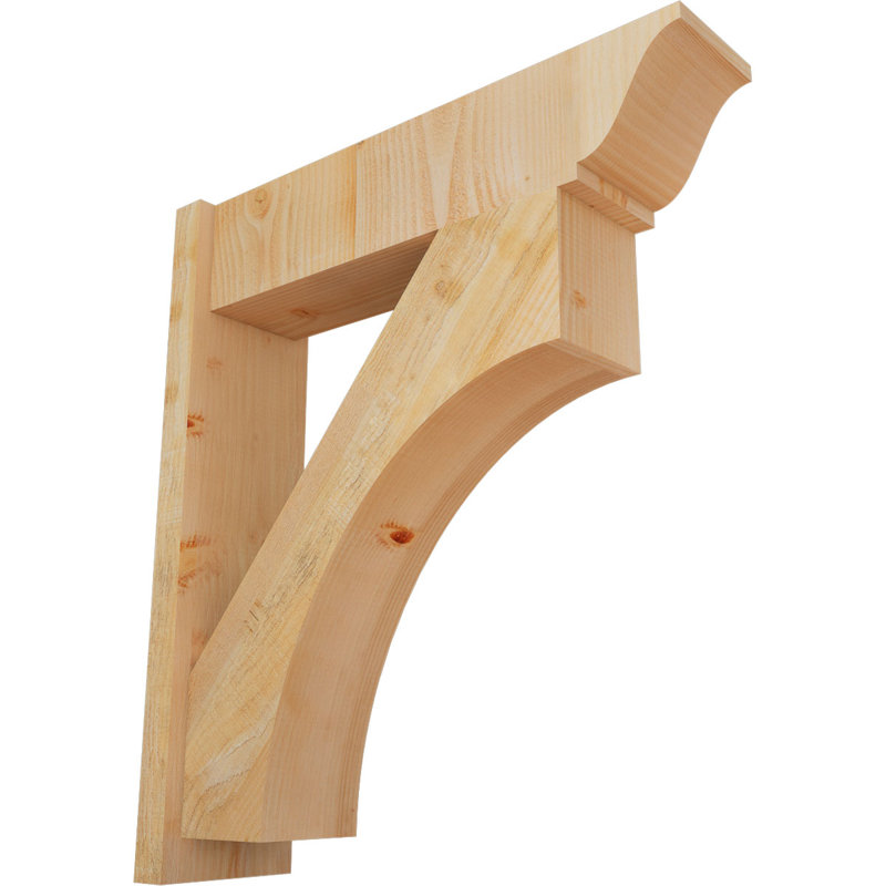 Persienne en bois Westlake, P 30 po x H 34 po, Sapin Douglas de 8 po (sciage brut)