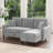 Derick 74" Wide Upholstered Sleeper Sofa With 2 Pillows And Storage-94016368