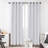 Spurgh Sliver Wave Foil Print Blackout Thermal Grommet Curtain Panels (Set of 2)-792607135-792607145