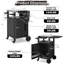 Chariot de barbecue 33,9 po avec abattant