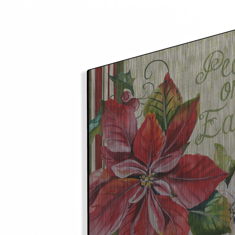  «Peace On Earth 1» par Jean Plout, art mural en métal, 16 po x 24 po, 16 po x 24 po