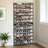 Abbi 48-60 Pair Stackable Shoe Rack,  with Adjustable Flat or Angled Shelves-80470055