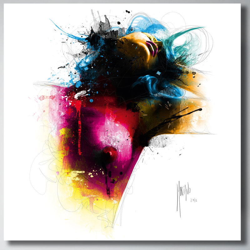 « diane », impression sur toile tendue, H 18 po x l 18 po x P 1,5 po